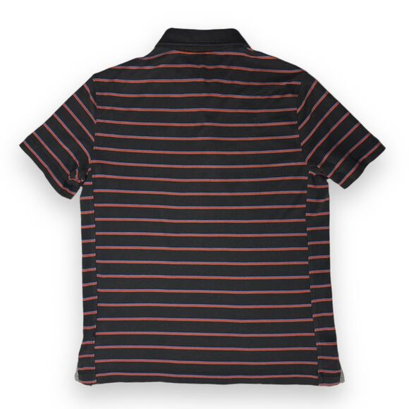 Vintage 00s Y2K Nike "The Athletic Dept." Striped Polo Shirt - Men's Size Large - Picture 4 of 9